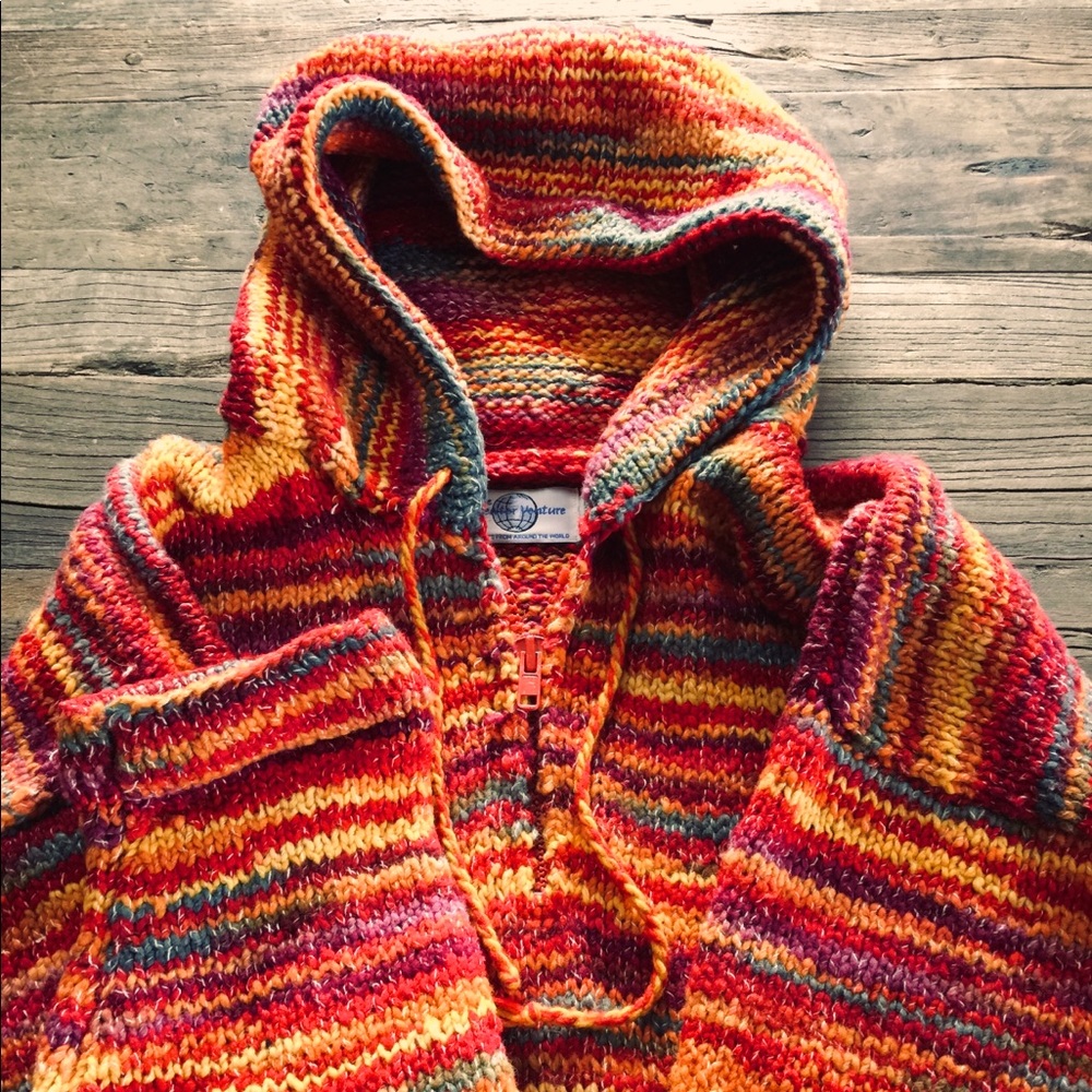 Your warmest, roomiest, washable wool sweater!